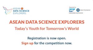 ขอเชิญผู้สนใจสมัครเข้าร่วมการแข่งขัน โครงการ ASEAN Data Science Explorers (ADSE) 2022